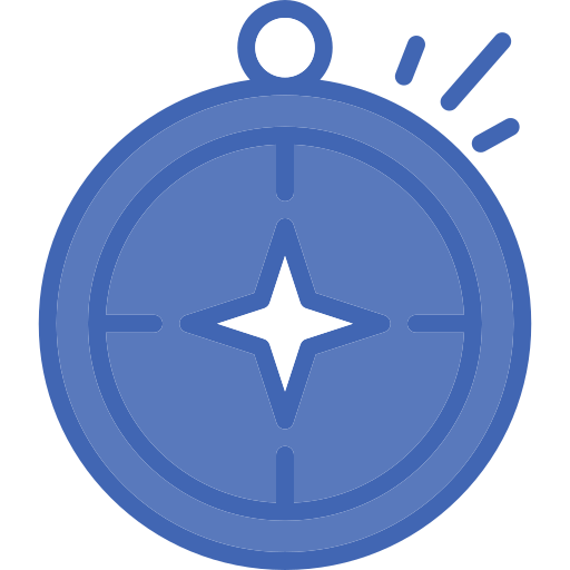 brújula icono gratis