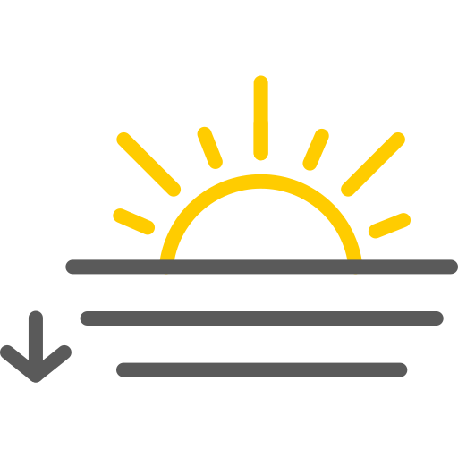 Закат бесплатно иконка