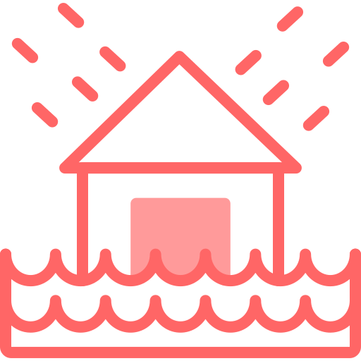 Flood free icon Flood free icon