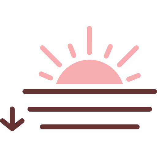 Закат бесплатно иконка