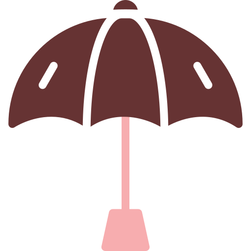 Зонтик бесплатно иконка