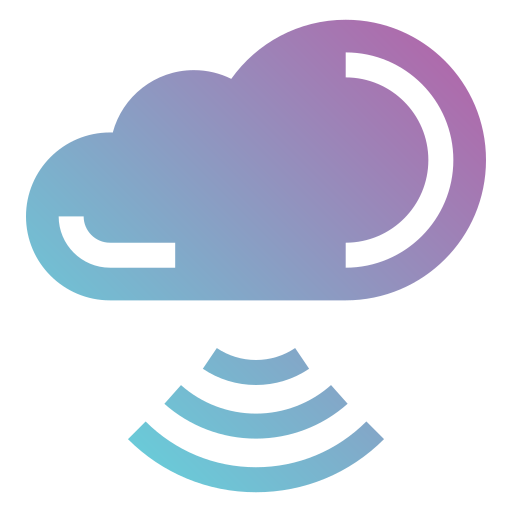 computación en la nube icono gratis