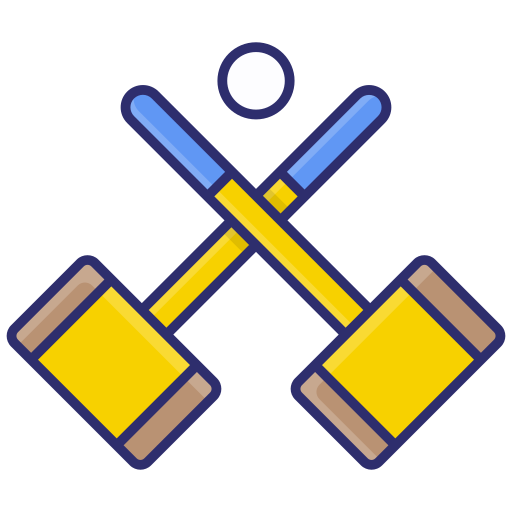 juego de croquet icono gratis