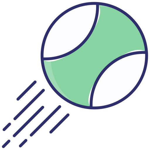 balle de tennis Icône gratuit