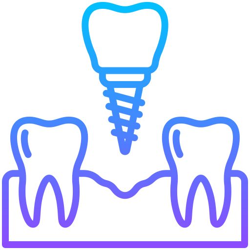 implante dental icono gratis