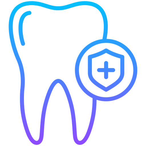 protección dental icono gratis