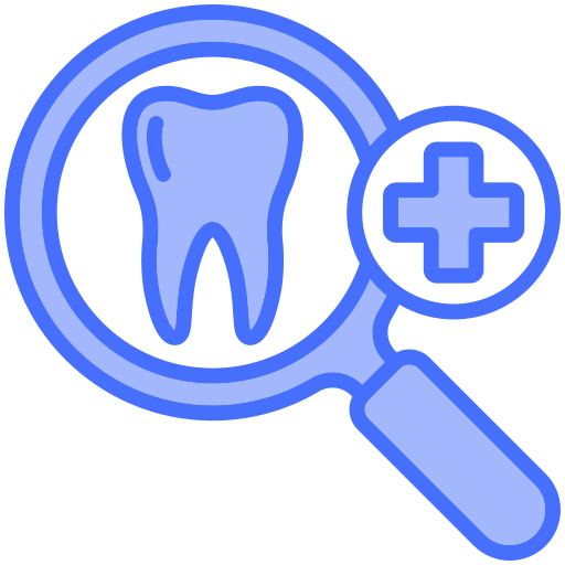 exame odontológico grátis ícone exame odontológico grátis ícone