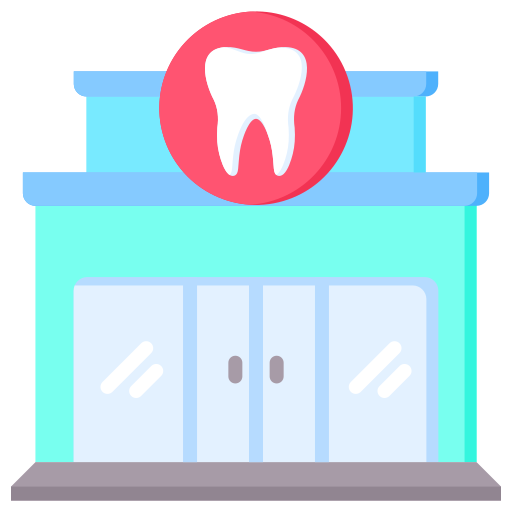 clínica dental icono gratis