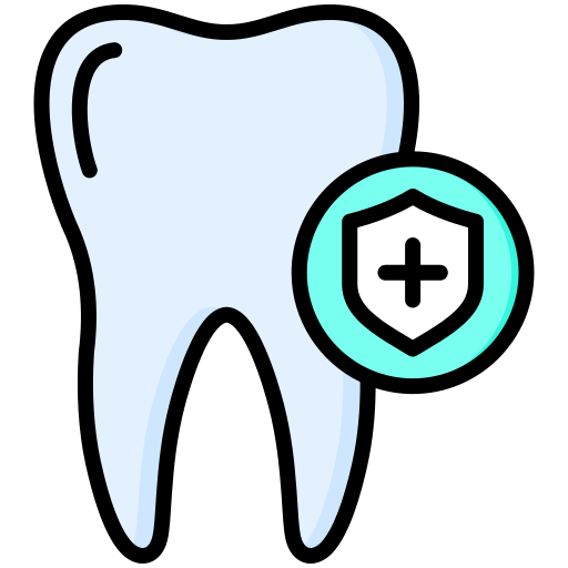 protección dental icono gratis