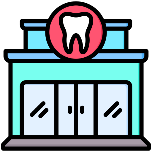 clínica dental icono gratis