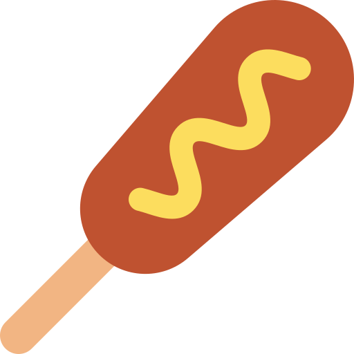 perro de maíz icono gratis