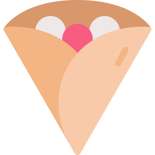 crepes icono gratis
