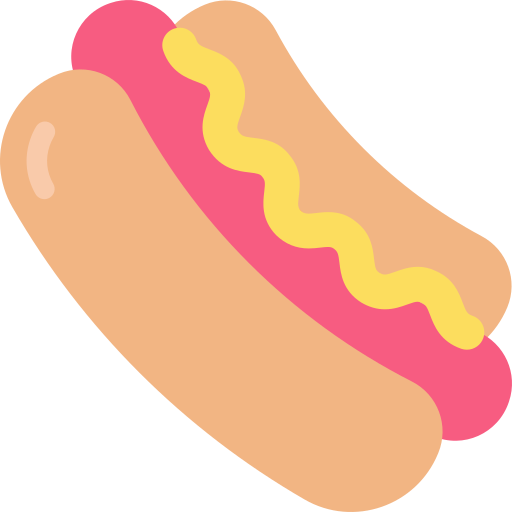 hot dog icono gratis