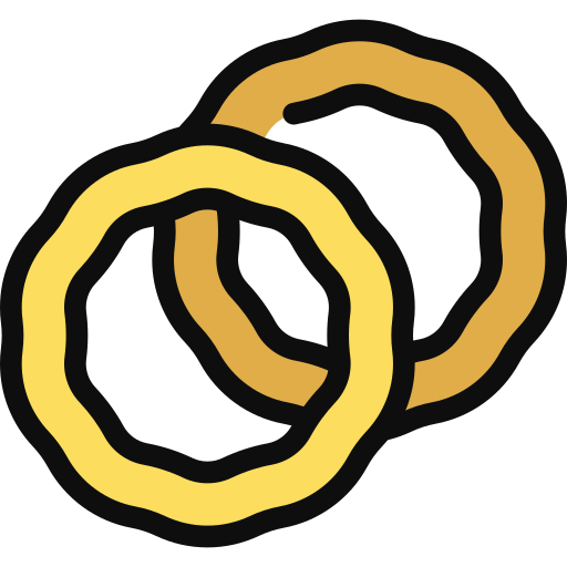 Onion rings free icon