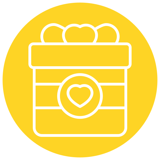 Gift box free icon