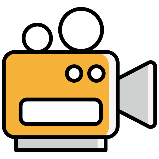 camara de video icono gratis