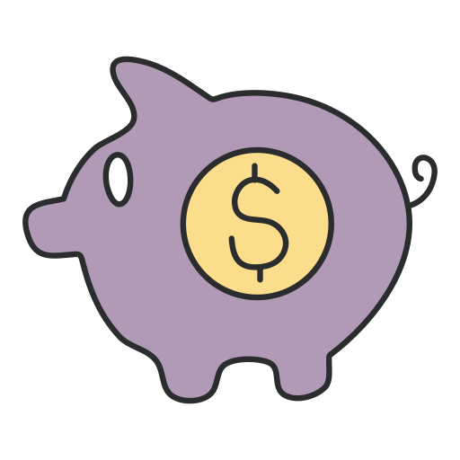 ahorros icono gratis