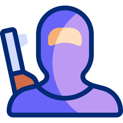 terrorista icono gratis