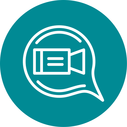 videollamada icono gratis