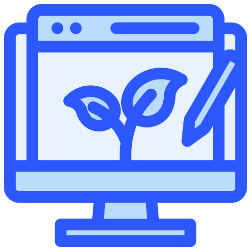 contenido orgánico icono gratis