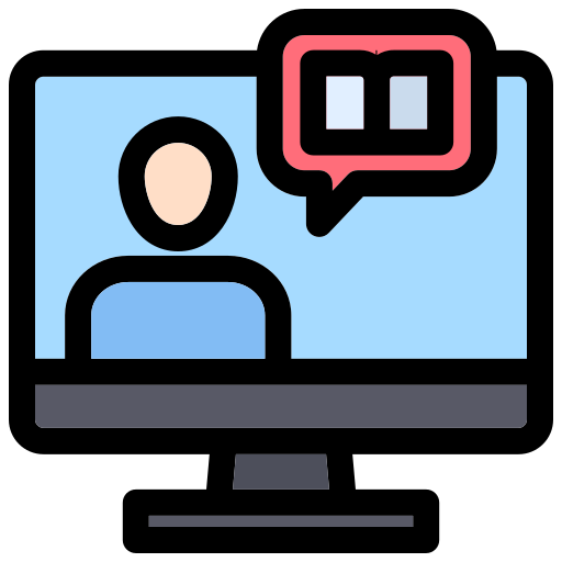 contar historias icono gratis