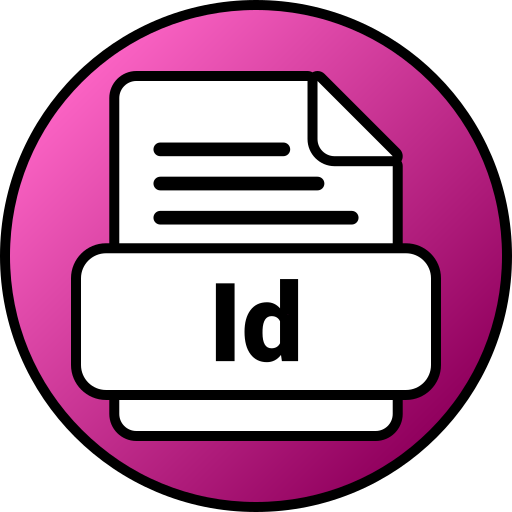 indesign Icône gratuit
