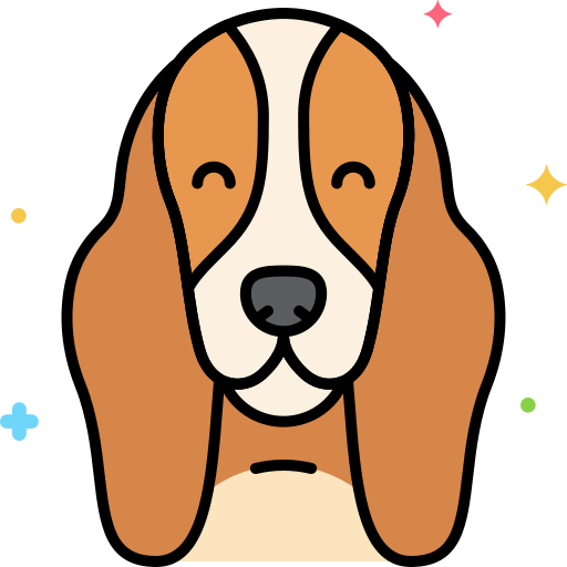 perro de afloramiento icono gratis