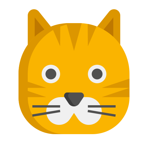 gato de pelo corto icono gratis