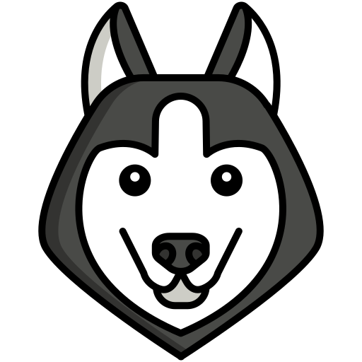 husky siberiano icono gratis