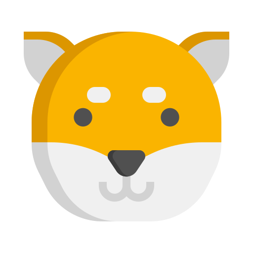 shiba inu icono gratis