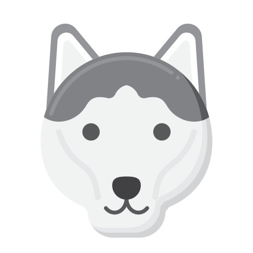 husky siberiano icono gratis