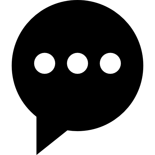 Speech bubble Alfredo Hernandez Fill icon