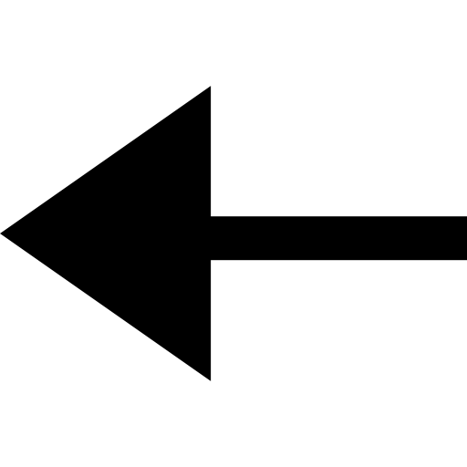 Left arrow - free icon