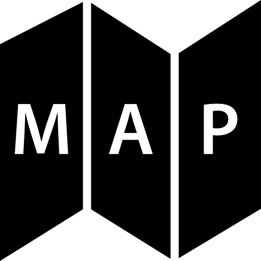 mapa icono gratis