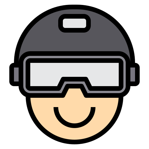 gafas de realidad virtual icono gratis