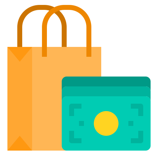 Shopping bag itim2101 Flat icon
