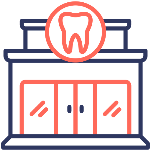 clínica dental icono gratis