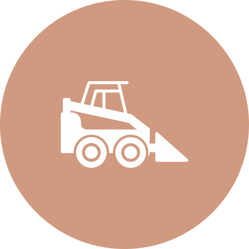 Skid steer loader free icon Skid steer loader free icon