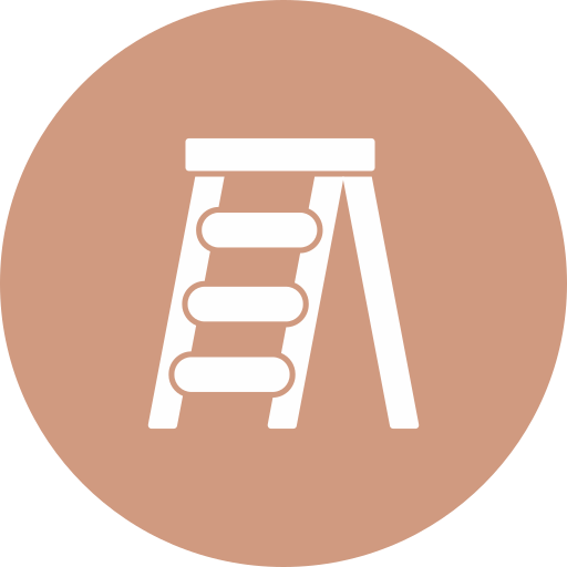 Step ladder free icon