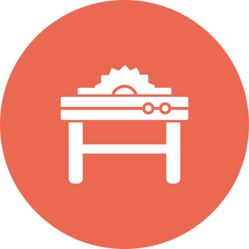 Table saw free icon