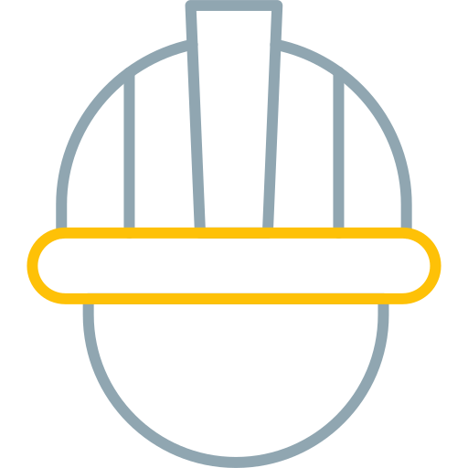 casco de seguridad icono gratis