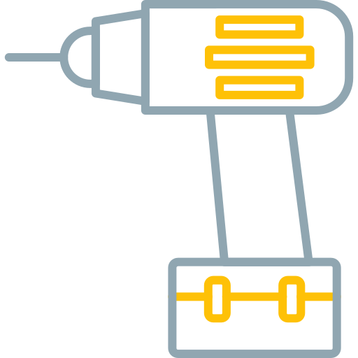 taladro eléctrico icono gratis
