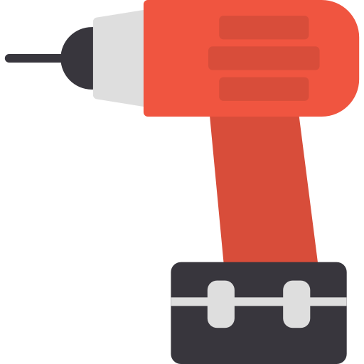 Power drill free icon