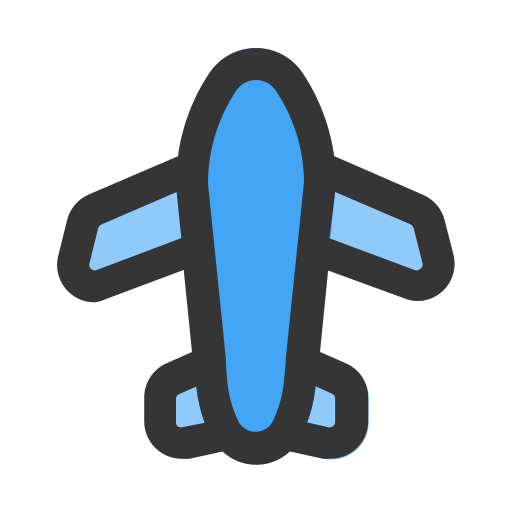 avião grátis ícone