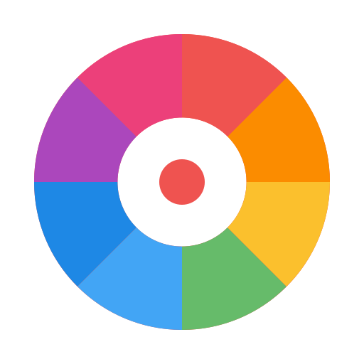 paleta de color icono gratis