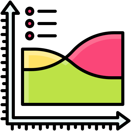 gráfico spline grátis ícone gráfico spline grátis ícone