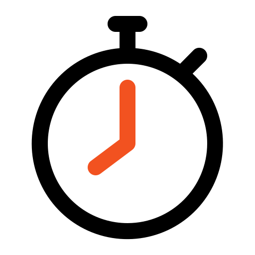 cronógrafo icono gratis