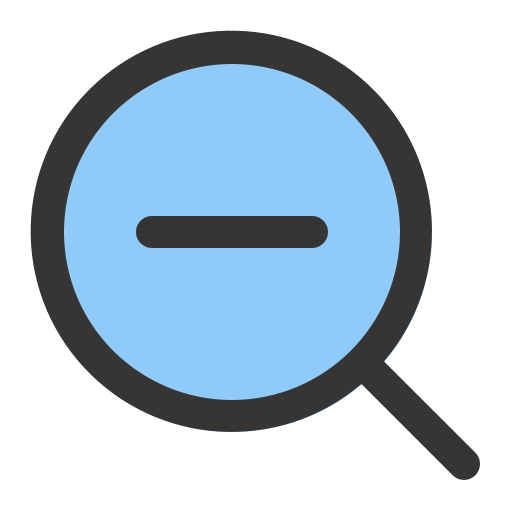 Zoom out free icon Zoom out free icon