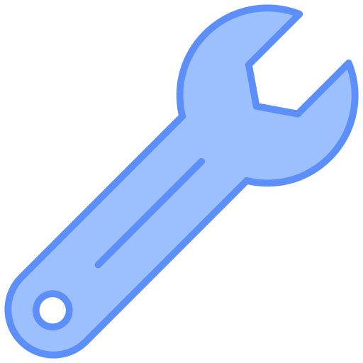 llave inglesa icono gratis