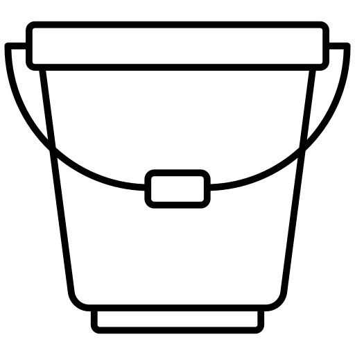 Bucket free icon